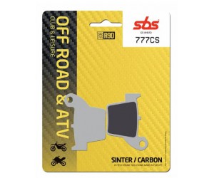 Гальмівні колодки SBS Comp Brake Pads, Carbon 777CS